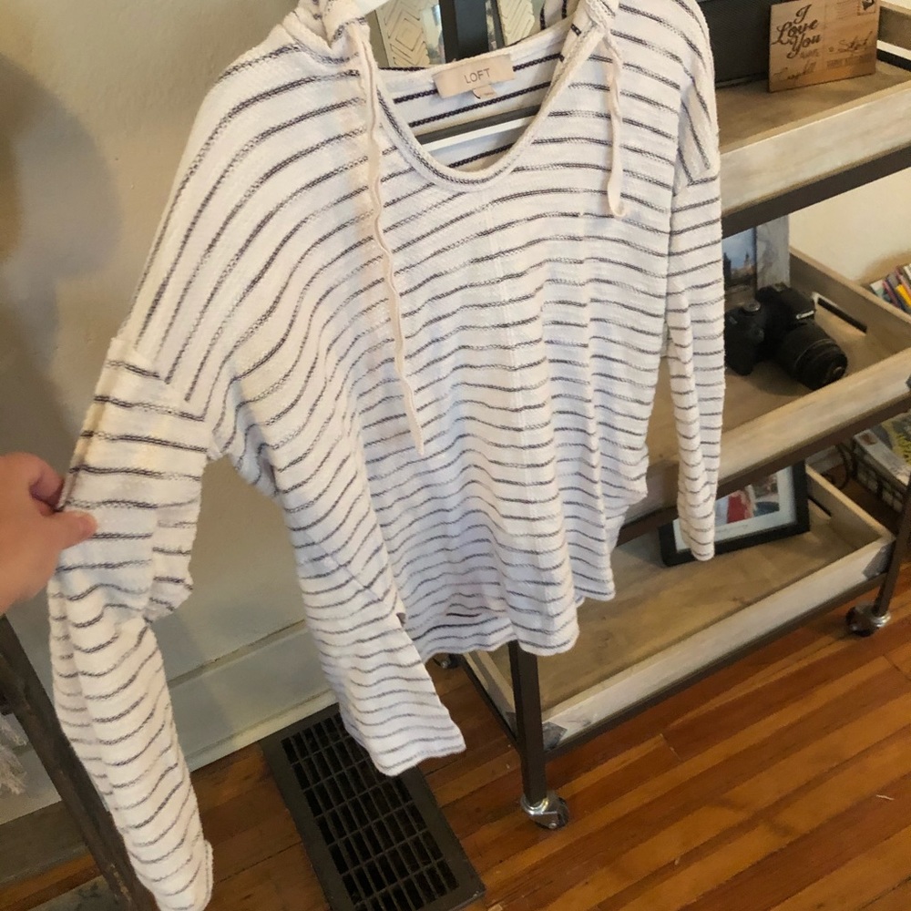 Loft striped pullover
